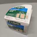 Curad Waterproof Bandage Variety Pack, 3 Styles Included; Assorted Size, 120 Bandages