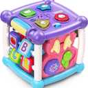 VTech Busy Learners Activity Cube, Purple (Standard Packaging)