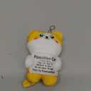 4 Pcs Positive Cat with Inspirational Card Stuffed Animals Plush Toy Emotional Gift for Women Men Employee Coworker Desk Decor Easter Basket Stuffer Gift for Cat Lovers