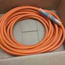 YAMATIC Heavy Duty Garden Hose 5/8 in x 100 ft, Super Flexible Lightweight Water Hose, 360 Rotating Connector, 600 PSI Burst, Solid Brass 3/4" GHT Fittings, All-Weather