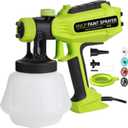 Paint Sprayer, 700W HVLP Electric Spray Paint Gun with Blowing Joints, 4 Nozzles & 3 Patterns, Easy to Clean, Paint Sprayer for House Painting Tool, Cabinets, Decks, Walls, Etc.