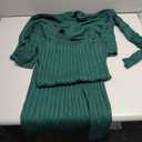 2 Pcs Dress and Long Sleeve For Women's Size S-L