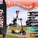 FREEDARE Kick Scooter for Kids & Adults Ages 8+, Foldable Teen Scooter with 2 Big 8-inch Wheels and 4-Level Adjustable Handlebar, Max Load 220 LBS