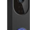 1080p Wireless Video Doorbell Camera, Battery Powered, AI Human and Motion Detection, 2 Way Talk, Night Vision, Cloud Storage (Sold Separately), 2.4G WiFi Only, Indoor/Outdoor Surveillance