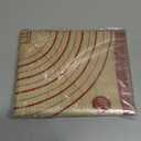 26x16 Inch Extra Thick Silicone Baking Mat with Measurements, Non-slip and Reusable - For Cookies, Bread, Pastry (Red)