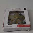 Star For Christmas Tree Top 9 Inch Tree Topper Lighted Pentagram Tree Topper Xmas Tree Topper With Warm LED Christmas Star