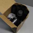 ZMTECH Flag Pole - Upgraded Bracket, 6 FT Stainless Steel Flag Poles for Outside House, Residential or Commerical, Tangle Free Flag Pole Kit for American Flag (Without Flag, Black)