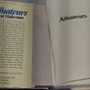 Book titled "The Amateurs: The Story of Four Young Men and Their Quest for an Olympic Gold Medal" by David Halberstam.