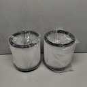 2 Pack DXVC6910 Cartridge Filter Replacement for DEWALT 6-16 Gallon Wet/Dry Vac, Compatible with DeWalt DXV06P DXV09P DXV10P DXV10PL DXV10SA DXV12P DXV14P DXV16P, White