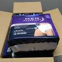 Tena Men Protective Incontinence Underwear Overnight Max Absorbency, L, 48Ct