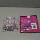 Cute Purple Gnome and Butterfly Diamond Painting Desktop Ornament Kit, 5D DIY Acrylic Crystal Special Shaped Tabletop Diamond Art Home Decor for Adult (ZS01)