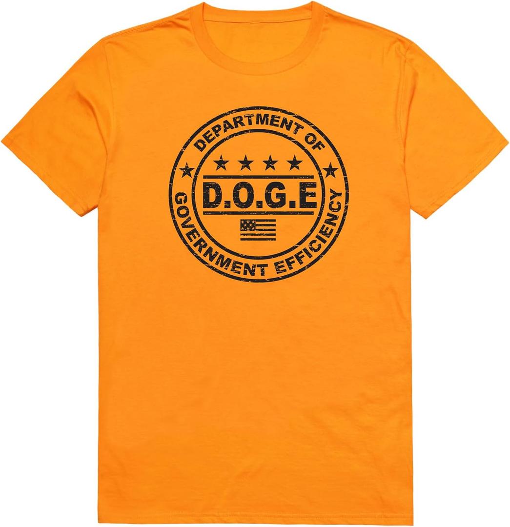 Rapiddominance America Tees D.O.G.E 1 (Orange, L)