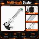 Front Right Window Regulator Compatible with Accord Sedan 2013-2017