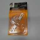 3 x Prime-Line E 2125 3-1/8 In., Diecast, Aluminum Finish Sliding Patio Door Keeper (Single Pack)