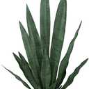 summer flower 23in Snake Plant Artificial Leaf Set 21pcs Faux Sansevieria Plant Leaves Tall Fake Snake Greenery Outdoor 4 Sizes for Indoor Home Decor Office Garden Tabletop Floor Decorations