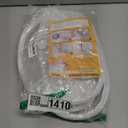 40FT Door Seal Strip - Kerf Weather Stripping for Exterior Door Frame, Soundproof Weather Strips with 4 Door Corner Seals (White)