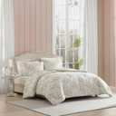 Laura Ashley - Twin XL Comforter Set, Bedding Set Includes Matching Bed Sheets, Sham & Pillowcase, Medium Weight, Oeko-TEX Certified (Arden Floral Pink)