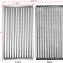 463642316 Grill Emitter Plates for Charbroil Commercial Tru Infrared Grill Replacement Parts G362-2100-W1 Emitter Panel Grates Charbroil 2 Burner Grill Parts 463644220 463675016 463246118 Plates Parts