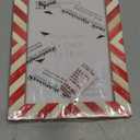 Handicrafts Home Red Picture Frame – 5x7 Handmade Chevron Bone Inlay Photo Frame for Christmas Decor, Holiday Gifting, Valentine’s Day Decor, Colorful Farmhouse Wall Decor, Boho Shelf Styling, Rustic Home Decor & Living Room Picture Frame