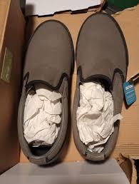Hurley Kayo Slip-on Grey Black Size 10 M