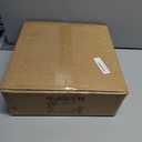 LEONTYNE 12 Inch Mini Chandelier LED Crystal Ceiling Light 2 Layers Flush Mount Ceiling Light Modern Chandeliers Lighting for Bedroom Hallway Staircase Kitchen Bathroom (6000K Cool White)