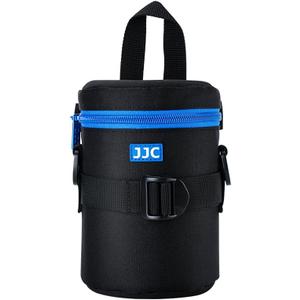 JJC Deluxe Lens Case Pouch Bag for Canon EF-S 17-55mm/17-85mm,EF 35mm f2, RF 85mm f2 Macro, Nikon AF-S 18-200mm/18-105mm/18-300mm/55-200mm, Fujifilm XF 56mm f1.2 R & More Lens Below 3.1" x 5.3"(D x L)