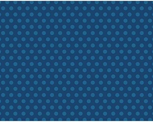 We R Memory Keepers 0633356627913 Poster Board Template Studio-Navy Dots, 22"X28"