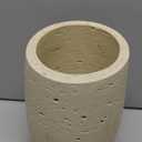 Natural Travertine Textures Wine Chiller Bucket – 750ml Resin Cooler for Wine & Champagne Bottles, Party Bar Cart Decor – Keeps Drinks Cold, Unique Gift for Wine Lovers, Housewarming (Beige)