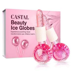 Ice Globes for Face 1Pcs – Enhancing Daily Beauty with Ice Globes for Facials, Skin Tightening & Anti-Aging – Perfect Facial Ice Globes for Puffiness & Wrinkles of Face, Neck & Eyes – Pink