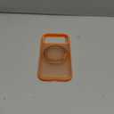 TORRAS 360 Magnetic Stand for iPhone 17 Pro Case, [Fit for MagSafe] [Rotatable Ring Kickstand] [4X Mil-Grade Shockproof] Slim Phone Cover, Camera Button, Cosmic Orange, Translucent, Ostand O3 Fitness