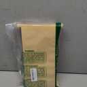 50 Pack Bakery Bags with Window, 5.1x3.9x11 Inches Tin Tie Tab Lock Resealable Cookie Bags for Packaging Bagels, Bread Loaf, Pastry, Baked Goods (Medium)