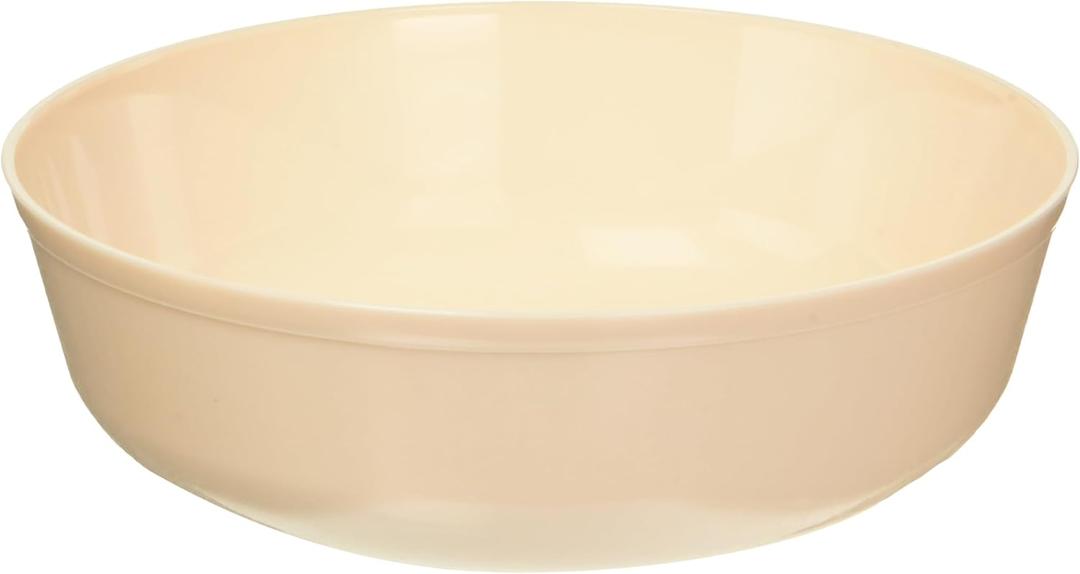 Blue Sky Edge Pink Bowls - 16 oz (10 Count) Disposable Round Plastic Bowls for Parties, Events & Special Occasions