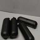 iwillink 4 Pack Outdoor Extension Cord Cover Waterproof - Weatherproof Electrical Connection Box for Outdoor Outlet, Plug, Socket, Christmas Holiday Decoration, Power Tool, Black