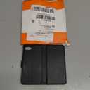 TUCCH Wallet Case for iPhone 7, RFID Blocking 4 Card Holders | Kickstand | Shockproof TPU Shell | PU Leather | Magnetic Closure | Protective Flip Folio Cover | Black