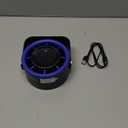 Gaiatop Small Desk Fan Rechargeable, Quiet Personal Table Fan, Touch Control Display, 360 Tilt, 5-Speed Strong Wind, 4000mAh Battery, Small Fans for Bedroom Dorm Office, Gifts for Women Men, Blue