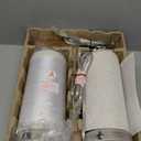 OYEARS 3-Way Dimmable 22'' USB A+C Touch Control Table Lamp Set of 2 with Nightlight for Living Room Bedroom Farmhouse Bedside Nightstand Lamps (Bulb Included)