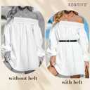 XZQTIVE 0.7" Width Skinny Leather Belt, Embroidered Thin Wasit Belt with Gold Buckle for Jeans Pants Dresses (Small: fits waist from 26"-31", Black)