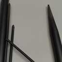 77 Inch Heavy Duty Smart Bird Feeder Pole for Outdoors with 5-Prong Base and 2 Plates, Rust-Proof Metal Wild Bird Feeder Stand/Post, Adjustable Birdhouse Pole, Weather Station Mounting Kit (Black)