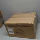 Under Desk Elliptical Machine, Electric Elliptical Leg Exerciser for Seniors with 12 Adjustable, Portable Quiet Elliptical Exercise Machine, Seated Pedal Exerciser with Remote Control (Orange)