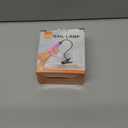 AORAEM Nail Lamp LED Nail Manicure Dryer Curing Light with Black Gooseneck and Clamp for Gel Nails (Small)