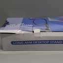 bokilino Gooseneck Tablet Holder Stand for Bed Adjustable Flexible Long Arm Tablets Mount Clamp on Table Compatible with iPad Air Mini | Galaxy Tabs | Kindle Fire | Switch or Other 4.7-12.9" Devices