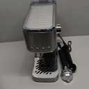 XIXUBX Espresso Machine 20 Bar with Milk Frother, Stainless Steel Coffee Maker with 42 oz Removable Water Tank for Cappuccino, Latte&Cold Brew, Home&Office, Silver