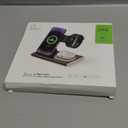 3 in 1 Charging Station for iPhone 17 - Wireless Charger for Apple Devices for iPhone 17 16 15 14 13 12 11 Pro Max - Foldable Wireless Charging Station Dock Stand for Apple Watch Series & AirPods (Pink)