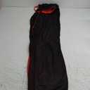 Stand Collar with Hood Reversible Cloak Masquerade Cape Costume, Black and Red (47"/120cm)