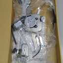 A-Premium Electric Power Window Regulator with 2-Pin Motor Compatible with Chrysler 300 2005-2010 & Dodge Charger 06-10, Magnum 05-08, without Anti-Pinch or One Touch Up, Front Right Passenger Side