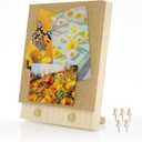 Trycooling Bulletin Board/Cork Board on The Desktop-Small Mini Hanging Tack Message Memo Picture Board for Home Office School