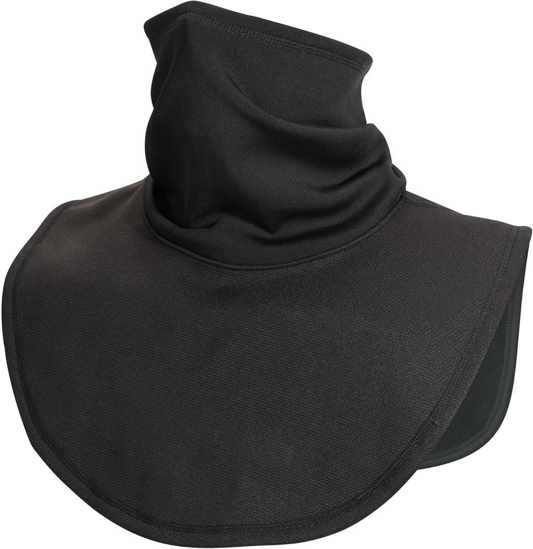 Ski Mask Neck Gaiter Winter Cold Weather Motorcycle Half Face Mask - Windproof Neck Warmer for Men & Women (Black)