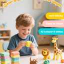 Modeling Clay Kit - 42 Colors Air Dry Clay, DIY Molding Magic Clay Includes Tools and Christmas Accessories, Modeling Clay for Kids is an Ideal Holiday Gift for Children Over 3 Years Old