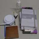 Mini Portable Watercolor Palette,Travel Paint set,15 Grids Portable Wooden Paint Palett with Bag,Paint, Brush, Cleaner Cup,2 Sketchbooks & Magnetic Clip,Watercolor for Painters,Artists