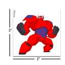Big Hero 6 Tattoos Party Favors Bundle ~ 72 Perforated Individual 2" x 2" Baymax Temporary Tattoos for Kids Boys Girls | Big Hero 6 Party Supplies